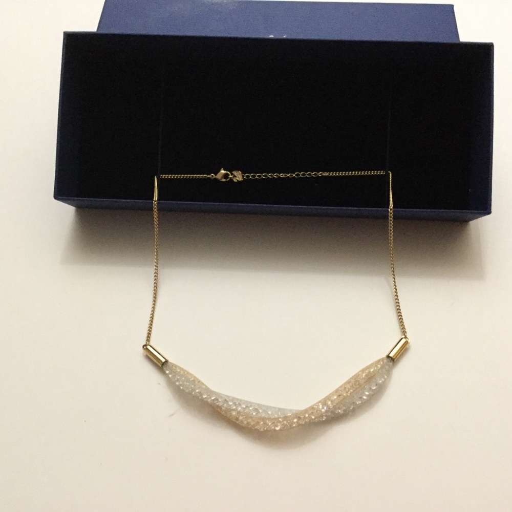 SWAROVSKI STARDUST SHORT TWIST NECKLACE